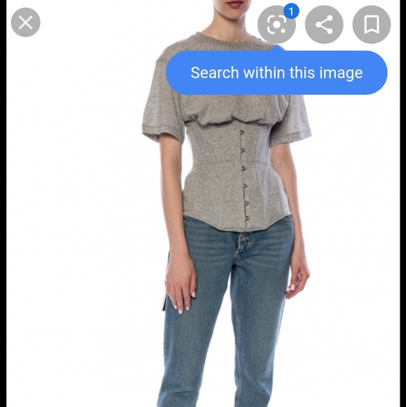 ISO Unravel Project Corset T-Shirt - Picture 2 of 2